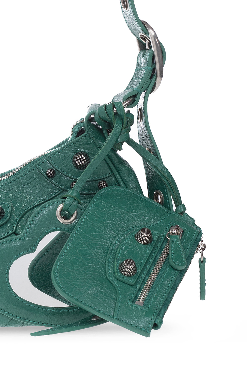 Balenciaga 'Le Cagole XS' shoulder bag | red chain tote
